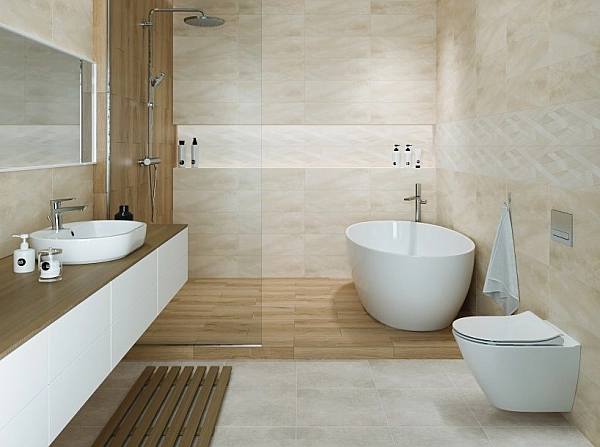 Плитка керамогранітна Herber Cream 420x420x7 Cersanit - Фото - 2