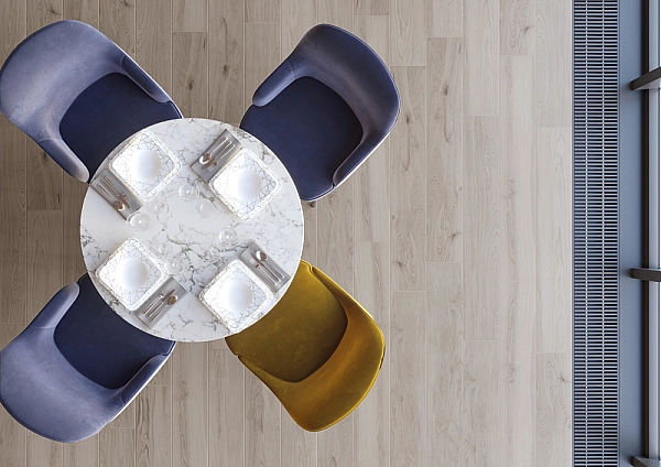 Плитка керамогранітна Acero Bianco RECT 193x1202x8 Cerrad - Фото - 3