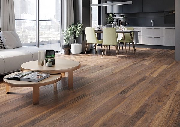 Плитка керамогранітна Acero Marrone RECT 193x1202x8 Cerrad - Фото - 2