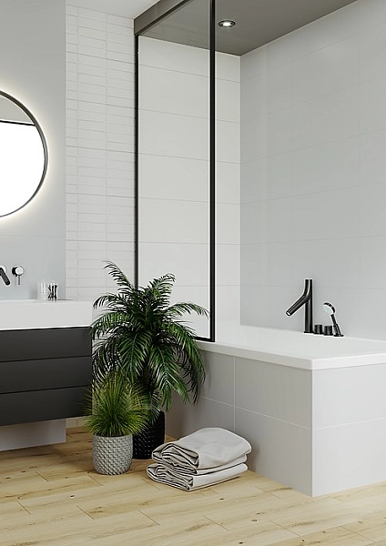 Плитка стінова Bianca 297x600x8 Opoczno - Фото - 2