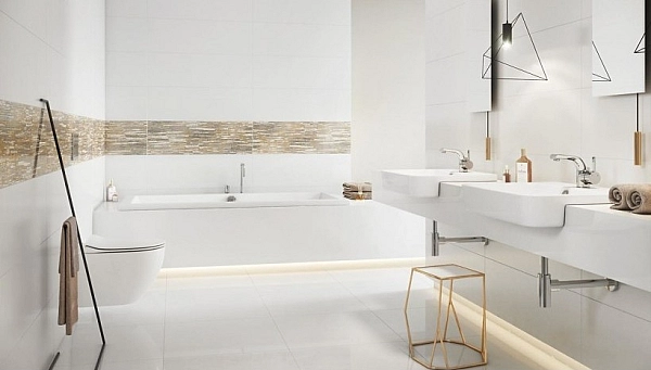 Плитка стінова PS901 White SATIN 29x89 код 8915 Опочно - Фото - 3