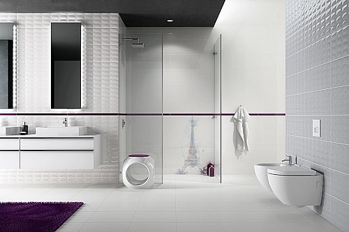 Плитка керамогранітна White Satin 420×420x8 Opoczno - Фото - 2