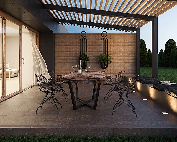 Плитка підлогова Ilario Brown 30x30 код 9189 Ceramika Paradyz - Фото - 2