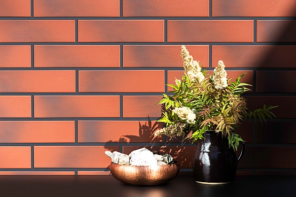 Плитка фасадна Rot (з відтінком) 6,5x24,5x0,65 код 9546 Cerrad - Фото - 2