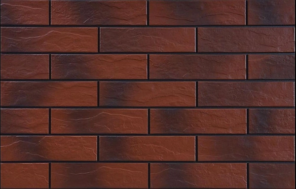 Плитка фасадна з відтінком Rot Shaded RUST 65x245x6,5 Cerrad