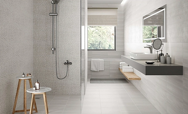 Плитка стінова Grey Shades Grey 29,7x60 код 5077 Опочно - Фото - 2