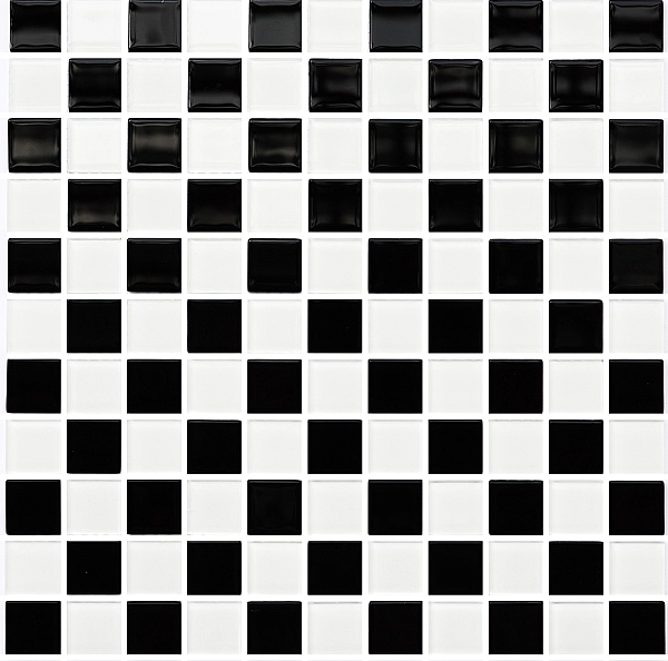 Мозаїка GM 4002 CC Black-White 300x300x4 Котто Кераміка