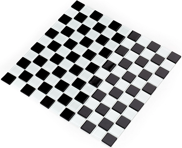 Мозаїка GM 4002 CC Black-White 300x300x4 Котто Кераміка - Фото - 2