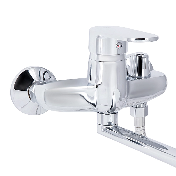 Смеситель для ванны Lidz Tani 0051 с поворотным изливом (c душевым гарнитуром) (k40) LDTAN0051CRM44961 Chrome - Фото - 4