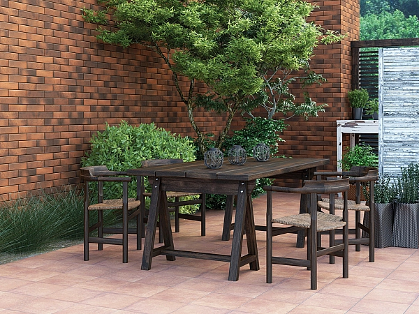 Плитка фасадна Retro Brick Chili 6,5x24,5x0,8 код 1962 Cerrad - Фото - 3