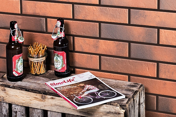 Плитка фасадна Retro Brick Chili 6,5x24,5x0,8 код 1962 Cerrad - Фото - 2