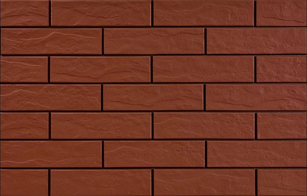 Плитка фасадна Rot Rustiko 6,5x24,5x0,65 код 9522 Cerrad