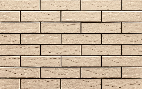 Плитка фасадна Kremowa Rustiko 6,5x24,5x0,65 код 9737 Cerrad
