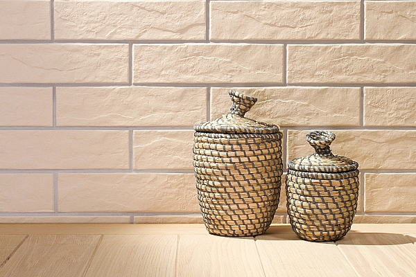 Плитка фасадна Kremowa Rustiko 6,5x24,5x0,65 код 9737 Cerrad - Фото - 2