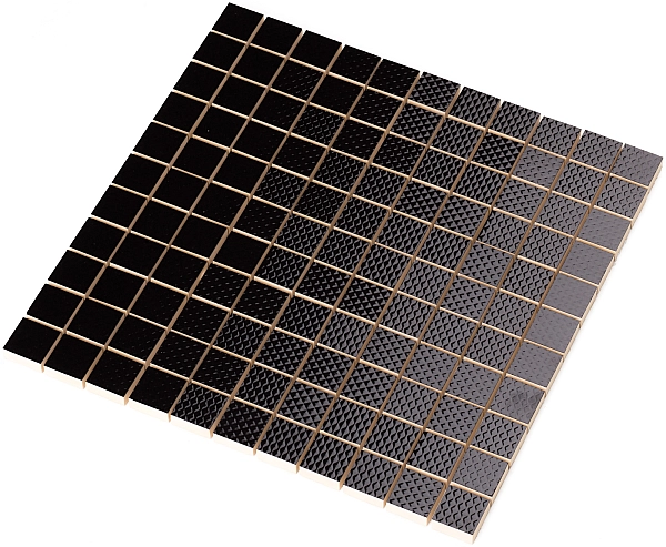 Мозаїка СМ 3001 С2 Black-Black 300x300x9 Котто Кераміка - Фото - 3