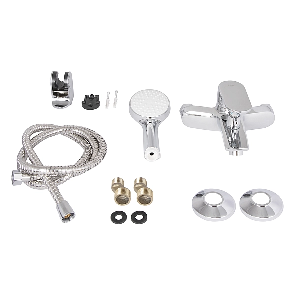 Смеситель для ванны Lidz Tani 0061 (c душевым гарнитуром) (k40) LDTAN0061CRM44963 Chrome - Фото - 5