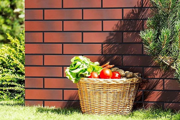 Плитка фасадна Burgund (з відтінком) 6,5x24,5x0,65 код 9560 Cerrad - Фото - 2