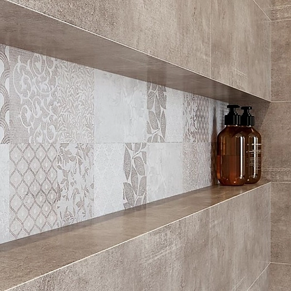 Плитка стінова Snowdrops Patchwork 20x60 код 8641 Церсаніт - Фото - 2