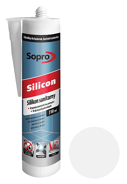 Силікон Sopro Silicon 050 білий №10 (310 мл)