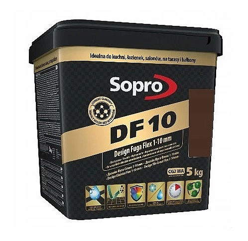 Затирка для швів Sopro DF 10 1059 коричневий балі №59 (5 кг)