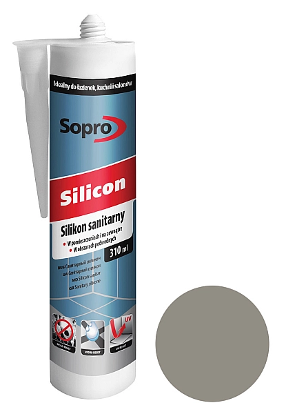 Силікон Sopro Silicon 034 піщано-сірий №18 (310 мл)