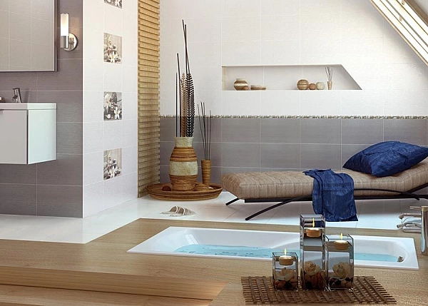 Плитка стінова Olivia White 25x40 код 9038 Церсаніт - Фото - 4