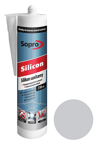 Силікон Sopro Silicon 037 світло-сірий №16 (310 мл)