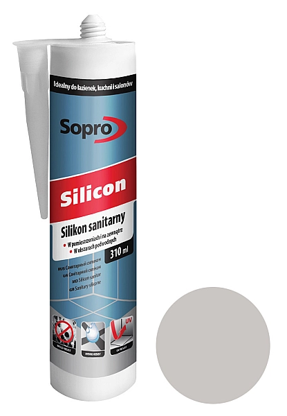 Силікон Sopro Silicon 036 срібно-сірий №17 (310 мл)