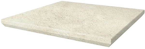 Сходинка з капіносом кутова Scandiano Beige 33x33 код 6966 Ceramika Paradyz