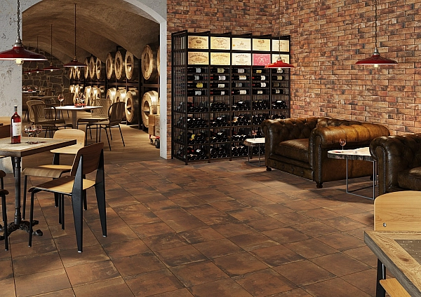 Камінь фасадний Piatto Red 7,4x30x0,9 код 1344 Cerrad - Фото - 3