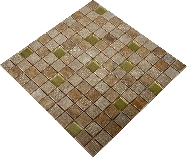 Мозаїка СМ 3040 С2 Brown-Gold 300x300x9 Котто Кераміка - Фото - 2