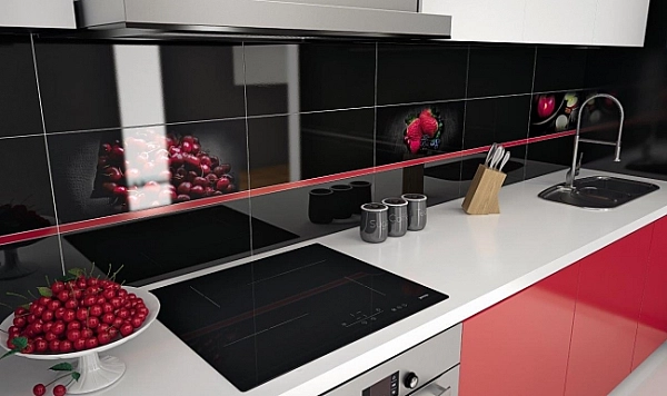 Декор Michelle Glass Kitchen 3 Inserto 200x500x9 Konskie - Фото - 2