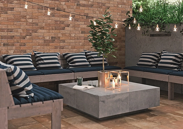 Сходинка пряма Scandiano Rosso 30x60 код 1138 Ceramika Paradyz - Фото - 2