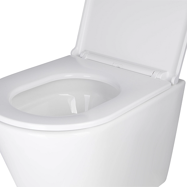 Готовое решение Qtap для ванной комнаты: подвесной унитаз Scorpio Ultra Quiet 520x365x365 + комплект инсталляции Nest 4 в 1 (круглая клавиша Satin) - Фото - 6