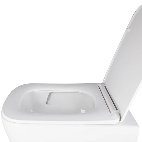 Готове рішення Qtap для ванної кімнати: підвісний унітаз Crow Ultra Quiet 490x360x290 + комплект інсталяції Nest 4 в 1 (квадратна клавіша Chrome) - Фото - 7