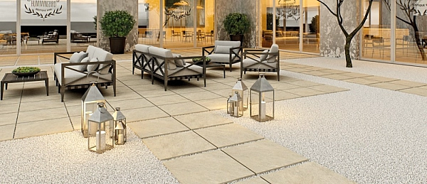 Плитка керамогранітна Pietra Serena Cream RECT 600x600x20 Stargres - Фото - 4