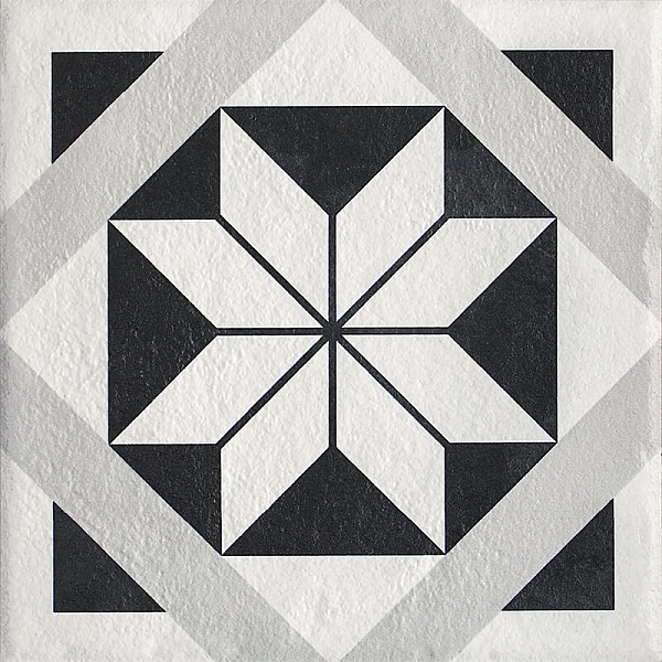 Плитка керамогранітна Modern Motyw F STR 198x198x7,5 Paradyz