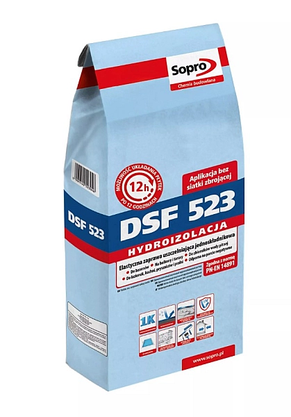Гідроізоляційна суміш Sopro DSF 523 (4 кг)