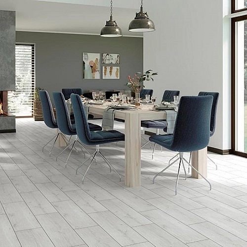 Плитка керамогранітна Sandwood Light Grey 185x598x7 Cersanit - Фото - 2