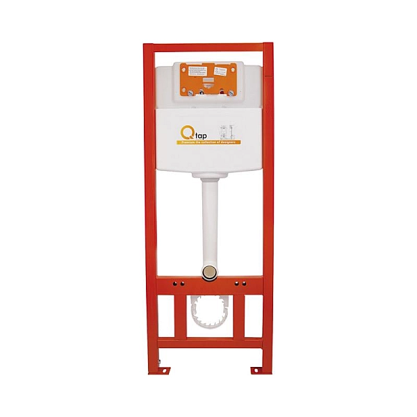 Готове рішення Qtap для ванної кімнати: підвісний унітаз Robin Ultra Quiet 490x365x325 + комплект інсталяції Nest 4 в 1 (лінійна клавіша White) - Фото - 4