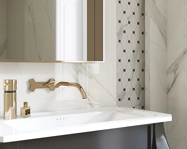 Плитка підлогова Calacatta SZKL RECT MAT 59,8x59,8 код 1652 Ceramika Paradyz - Фото - 2