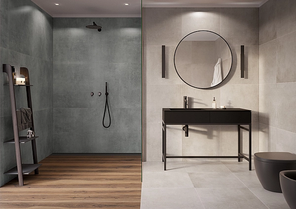 Плитка керамогранітна Concrete Graphite 597x597x8 Cerrad - Фото - 4