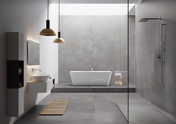 Плитка керамогранітна Concrete Graphite 597x597x8 Cerrad - Фото - 2