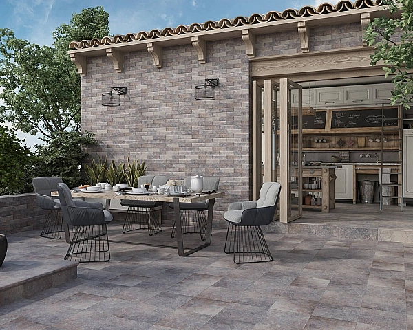 Сходинка з капіносом пряма Viano Beige 30x33 код 1176 Ceramika Paradyz - Фото - 2