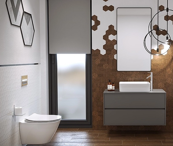 Плитка стінова Flake White Structure 297×600x9 Opoczno - Фото - 3