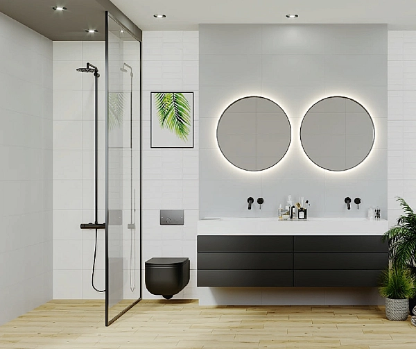 Плитка стінова Mixform White STR 29,7x60 код 8392 Опочно - Фото - 2