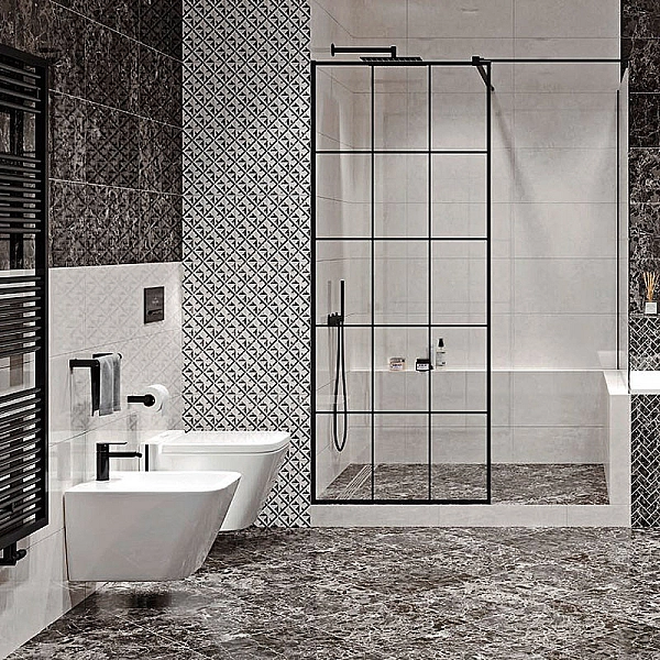 Плитка керамогранітна Sephora Black 420x420x8 Opoczno - Фото - 2