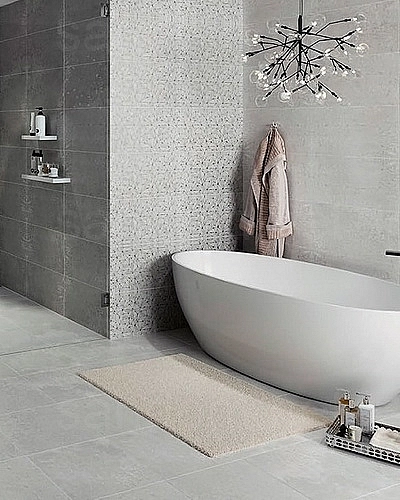 Плитка керамогранітна Beatris Light Grey 420x420x8 Opoczno - Фото - 2