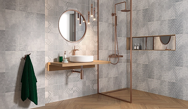 Плитка стінова Harmony Grys 30x60 код 0618 Ceramika Paradyz - Фото - 2