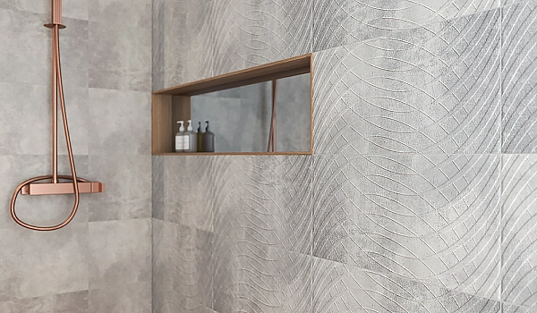 Плитка стінова Harmony Grys B STR 30x60 код 0670 Ceramika Paradyz - Фото - 2